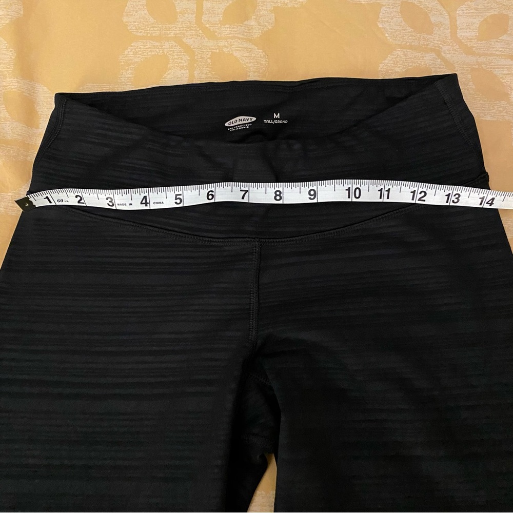 Old Navy Active Compression Leggings - Black Stripe - Picture 9 of 11